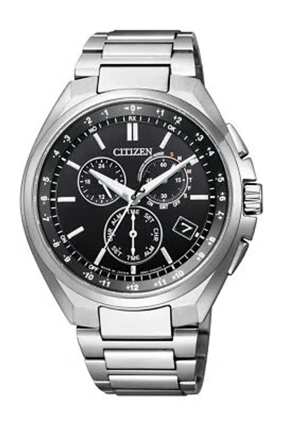 Pre-owned Citizen Cb5040-80e Attesa Eco-drive Radio Watch Japan Domestic Version