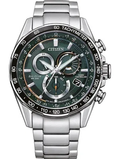 Pre-owned Citizen Cb5914-89x Eco-drive Radio Controlled Mens Watch 44mm 20atm