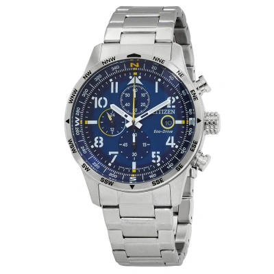 Citizen Chronograph Blue Dial Men's Watch Ca0790-83l