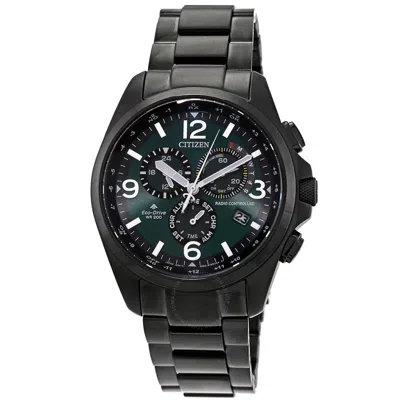 Citizen Chronograph Quartz Green Dial Men's Watch Cb5925-82x