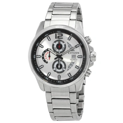 Citizen Chronograph Quartz Silver Dial Men's Watch An3690-56a