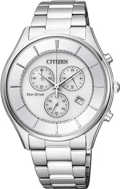 Pre-owned Citizen Collection At2360-59a Eco-drive Men's Watch Chronograph