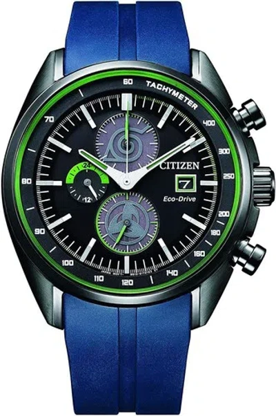 Pre-owned Citizen Collection Ca0597-24e Naruto Hatake Kakasi Men's Watch