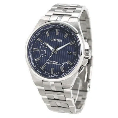 Pre-owned Citizen Collection Cb0161-82l Eco-drive Solar Radio Men's Watch