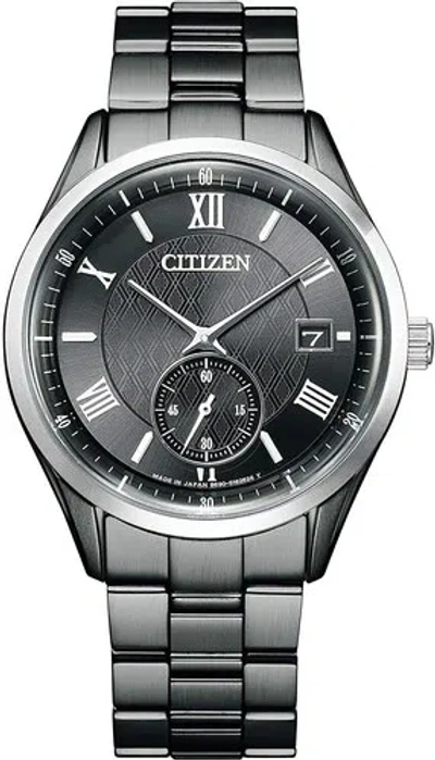 Pre-owned Citizen Collection Eco-drive Bv1125-97h Solar Radio Men Watch