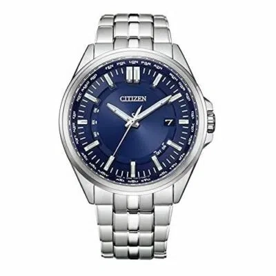 Pre-owned Citizen Collection Eco-drive Cb0017-71l Solar Radio Men's Watch