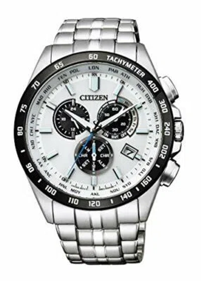 Pre-owned Citizen Collection Eco-drive Cb5874-90a Solar Radio Men's Watch