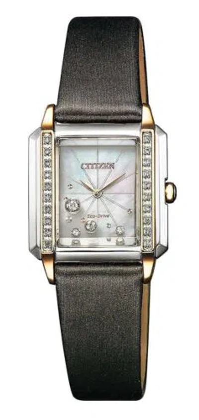 Pre-owned Citizen L Eco-drive Eg7068-16d Solor Women's Watch In Box