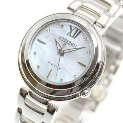Pre-owned Citizen L Eco-drive Em0338-88d Woman Watch In Box