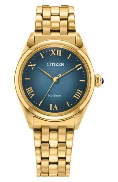 Citizen Classic Goldtone Bracelet Watch, 33mm In Multi