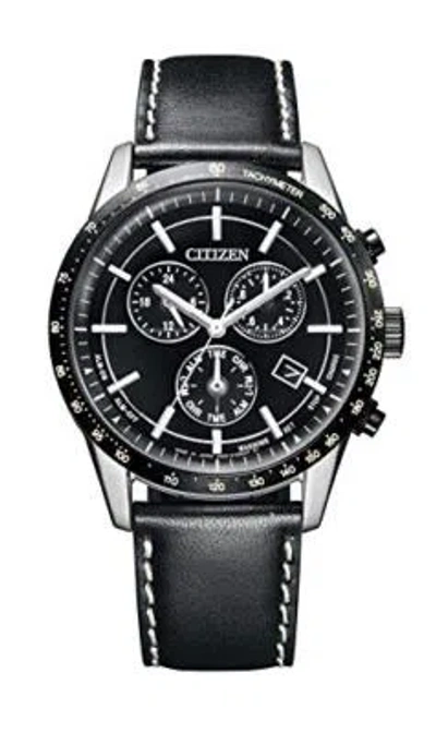 Pre-owned Citizen Collection Bl5496-11e Eco-drive Stainless Chronograph Men Watch