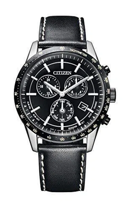 Pre-owned Citizen Collection Bl5496-11e Eco-drive Stainless Chronograph Men Watch