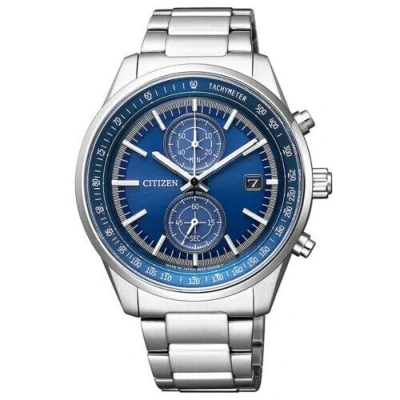 Pre-owned Citizen Collection Ca7030-97l Eco-drive Chrono Elegant Solar Watch 100% Gen .jp