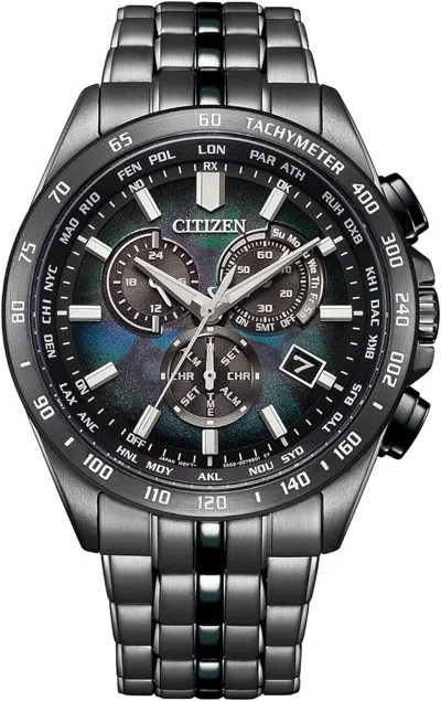 Pre-owned Citizen Collection Cb5878-56e Layers Of Time Limited Eco Drive Men's Watch