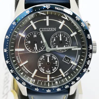 Pre-owned Citizen Collection Eco-drive Bl5490-09m Chronograph Men's Watch In Box