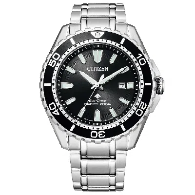 Pre-owned Citizen Collection, Marine Watch, Bn0190-82e, Stainless Steel Push Type