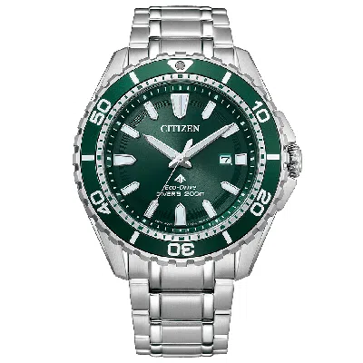 Pre-owned Citizen Collection, Marine Watch, Bn0199-53x, Stainless Steel Push Type