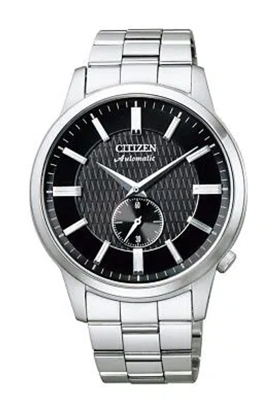 Pre-owned Citizen Collection Mechanical Classical Line Small Second Nk5000-98e Men's Watch