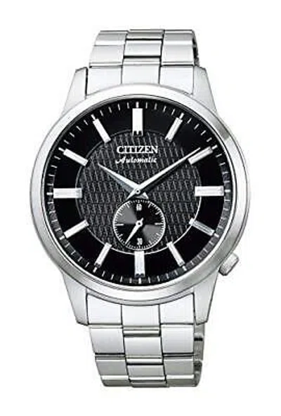 Pre-owned Citizen Collection Men's Watch Nk5000-98e Classical Line Small Second Silver