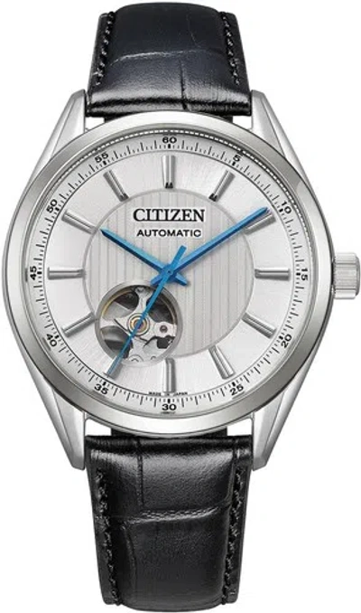 Pre-owned Citizen Collection Nh9111-11b Automatic Mechanical Skeleton Watch Men Japan