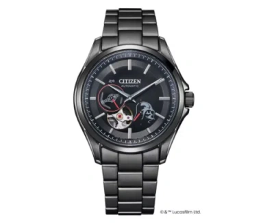 Pre-owned Citizen Collection Np1015-66e  Collection Mechanical Darth Vader Limited