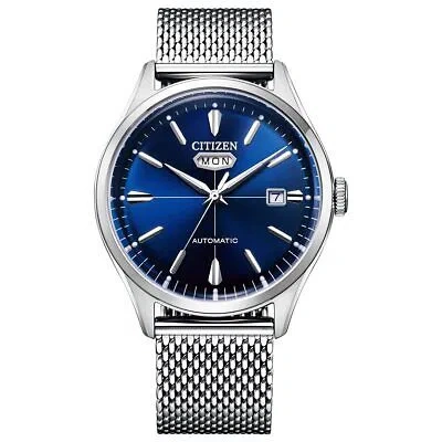 Pre-owned Citizen Collection Record Label Nh8391-86l C7 Mechanical Automatic Watch Men's