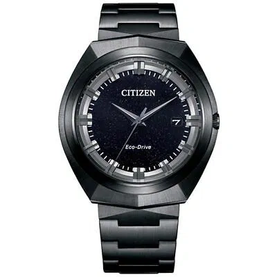 Pre-owned Citizen Creative Lab Bn1015-52e Black Eco-drive 365 Solar Men's Watch In Box