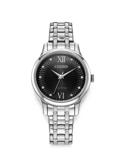 Citizen Diamond Classic Eco-drive 31mm Watch In Multi