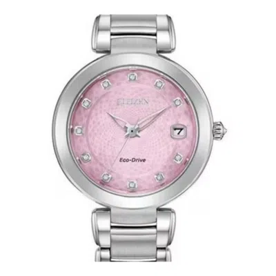 Citizen Diamond-dial Eco-drive Watch In Metallic