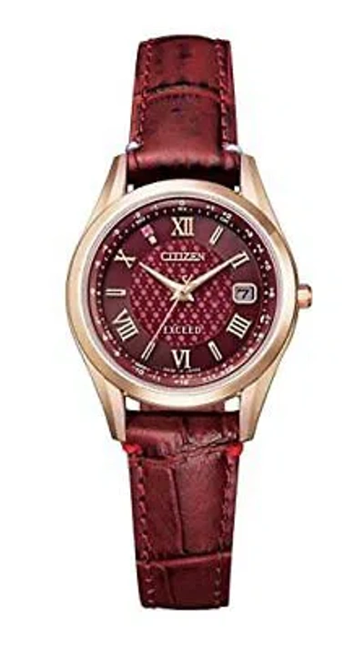 Pre-owned Citizen Disney Collection Mickey Exceed Limited Es9378-01x Titanium Watch