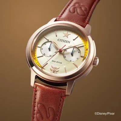 Pre-owned Citizen Disney Collection Toy Story Woody Limited Bu4042-09a Eco-drive Watch