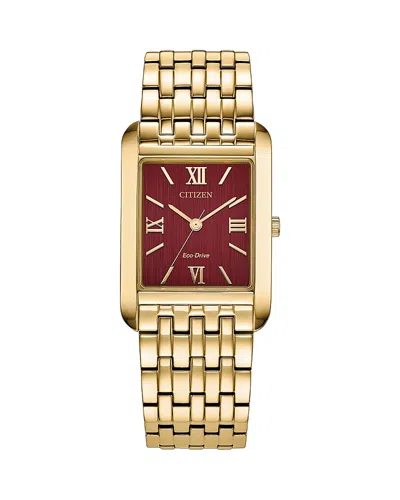 Citizen Dress Classic Bracelet Watch, 26.5mm X 26.5mm In Gold