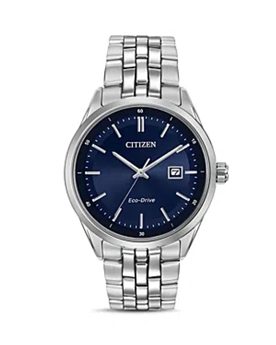 Citizen Dress Watch, 41mm In Blue/silver