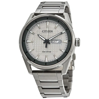 Citizen Drive Gray Dial Men's Watch Aw0087-58h In Black / Gray