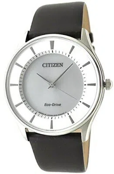 Pre-owned Citizen Eco-drive Bj6480-51a/dbr Men's Thin Slim Solar Solar Power Genuine-ks