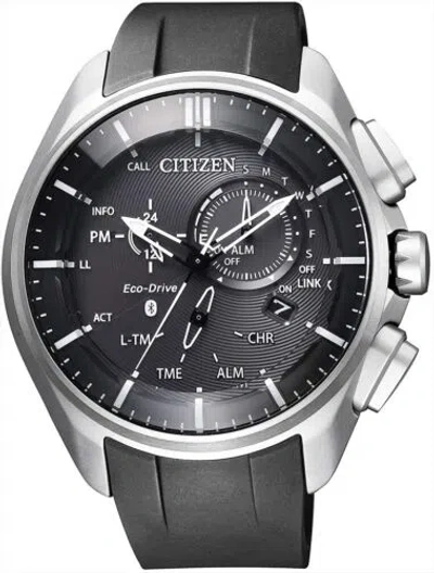 Pre-owned Citizen Eco-drive Bluetooth Bz1040-09e Super Titanium Model Men's Watch