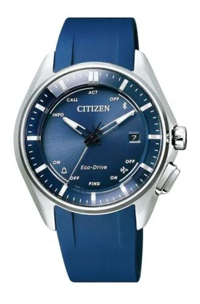 Pre-owned Citizen Eco-drive Bluetooth Bz4000-07l Super Titanium Unisex Watch 2019