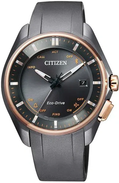 Pre-owned Citizen Eco-drive Bluetooth Bz4006-01e Super Titanium Solor Women's Watch