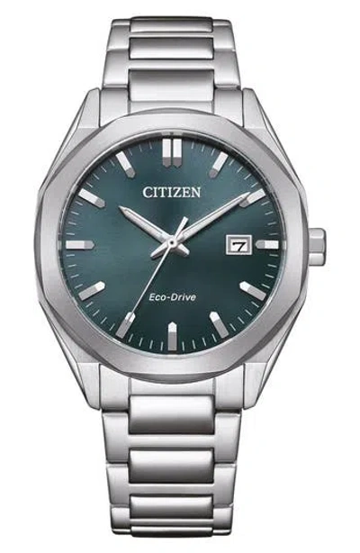 Citizen Eco-drive Bracelet Watch, 41.5mm In Blue