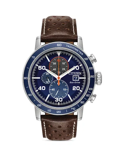 CITIZEN ECO-DRIVE BRYCEN WEEKENDER CHRONOGRAPH, 44MM