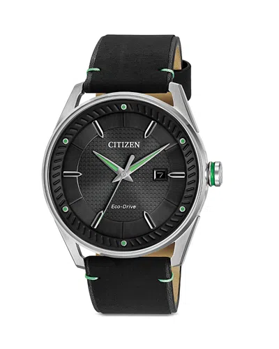 Citizen Eco-drive Brycen Weekender Watch, 42mm In Black