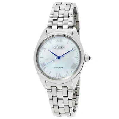 Pre-owned Citizen Eco-drive  L Ladies Watch Em1140-80d