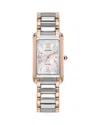 Citizen Eco Drive Classic Bianca Watch, 20mm X 32mm In White/two Tone
