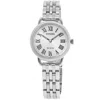 Citizen Eco-drive Classic Coin Edge Silver Dial Stainless Steel Women's Watch Em1050-56a In White