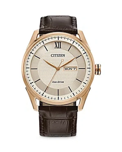 CITIZEN ECO-DRIVE CLASSIC WATCH, 42MM