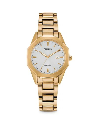 Citizen Eco-drive Corso Watch, 28mm In White