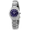 CITIZEN CITIZEN ECO-DRIVE CRYSTAL BLUE DIAL STAINLESS STEEL LADIES WATCH EW2540-83L