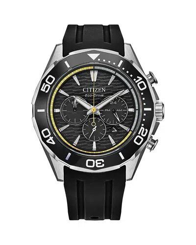 Citizen Eco-drive Endeavor Chronograph, 43mm In Black