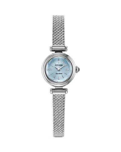 Citizen Women's Fio Silver-tone Stainless Steel Bracelet Watch, 18.4mm
