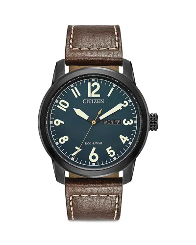 CITIZEN ECO-DRIVE GARRRISON WEEKENDER WATCH, 42MM